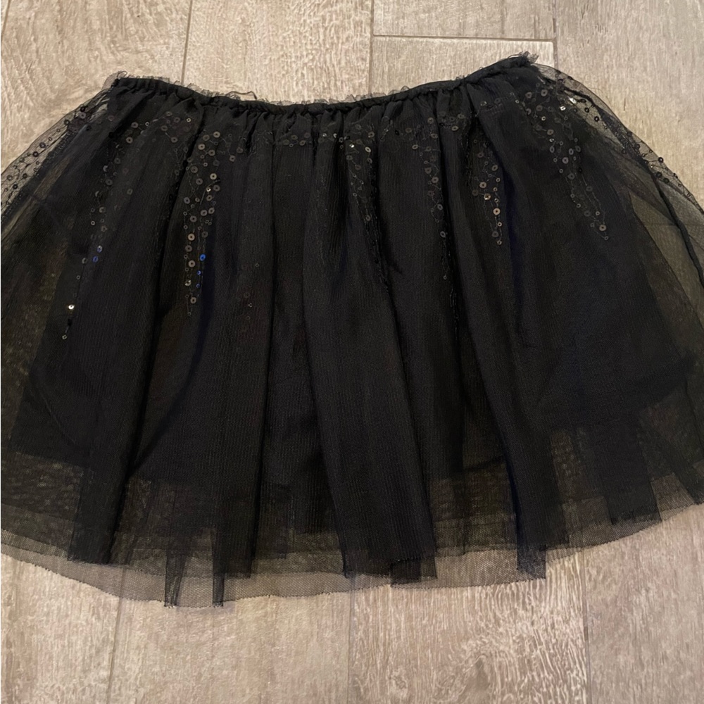 Girls size large 12 Black formal skirt/ Easter/ Christmas skirt